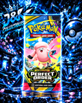 Pokémon TCG – Mega Evolution: Perfect Order | English Booster Pack | Rip &amp; Ship