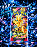 Pokémon TCG – Mega Evolution: Ascended Heroes | English Booster Pack | Rip & Ship